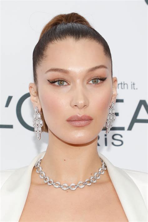 bella hadid makeup looks.